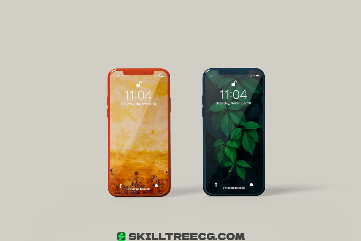 Realistic Smartphone Mockup（779760）-技能树